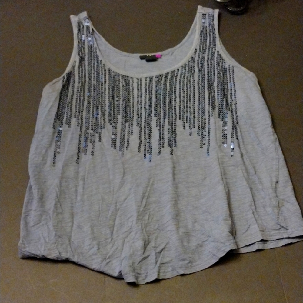 LYS XL sequinned tank